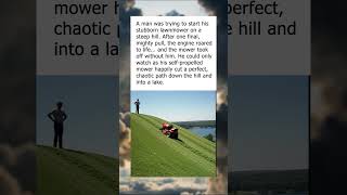 The Great Lawnmower Escape 😂