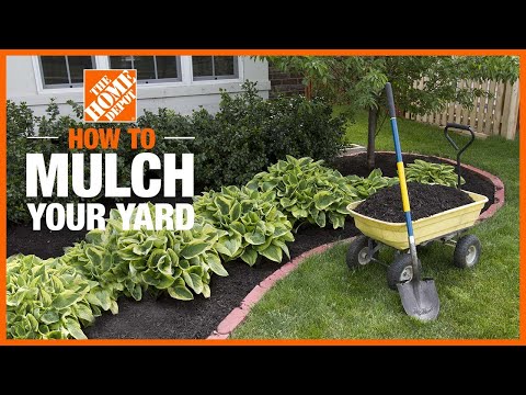 Video: Mulch Application in Gardens - How To Spread Garden Mulch