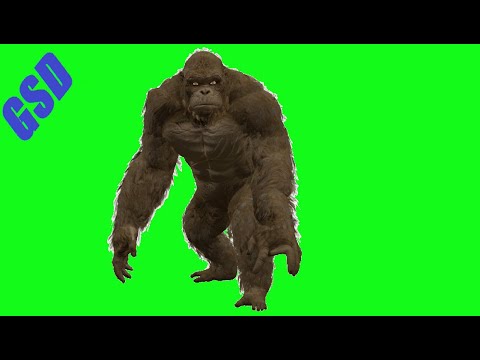 King Kong 2021 Green Screens