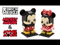 LEGO BrickHeadz Disney Mickey &amp; Minnie Mouse Speed Build 🐭✨  Sets 41624 &amp; 41625 #lego #disney
