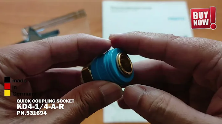 FESTO QUICK COUPLING SOCKET KD4-1/4-A-R PN.531694