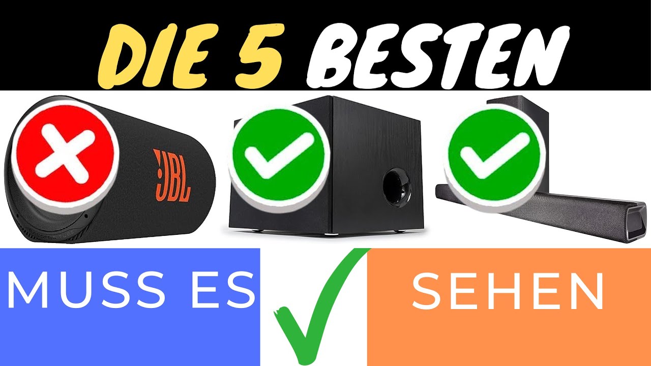 DIE 3 BESTEN 12 ZOLL SUBWOOFER FÜR HEIMKINO 2025 🎵🔥