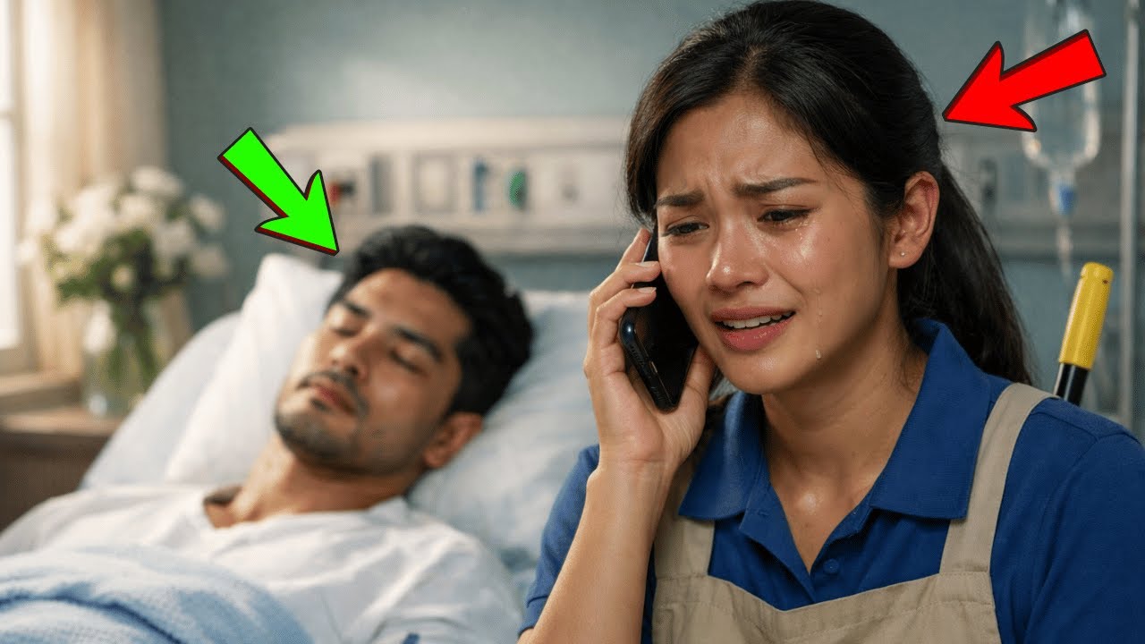 SETELAH KECELAKAAN, miliarder pura-pura pingsan… kata-kata petugas kebersihan mengejutkannya