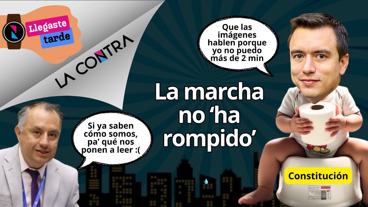 🔴LA MARCHA DE NOBOA NOS HACE PASAR VERGÜENZA INTERNACIONAL (Y NACIONAL) 🔴LA MARCHA DE NOBOA NOS HACE PASAR VERGÜENZA INTERNACIONAL (Y NACIONAL)