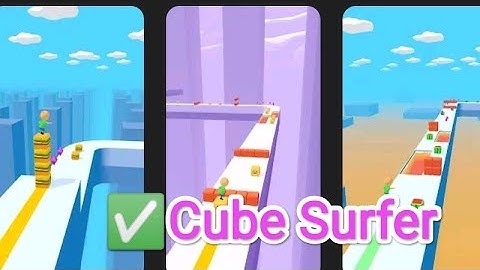 ✅Cube Surfer - All Levels Gameplay Android,ios (Levels) (1 - 7) 2022 my first gameplay video