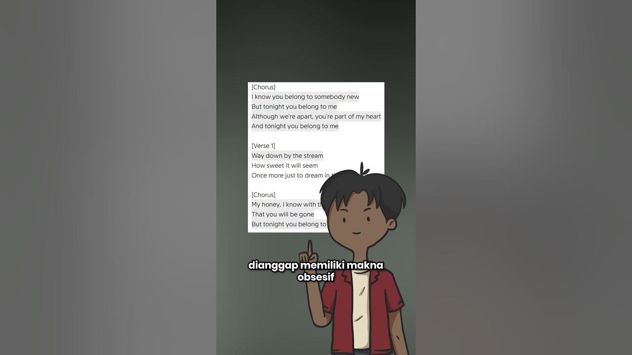Lagu horror yang sering muncul = Tonight You Belong To Me