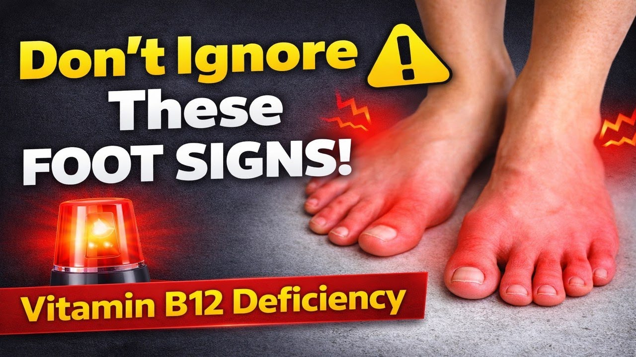 Burning, Tingling in Feet? It Could Be Vitamin B12 Deficiency