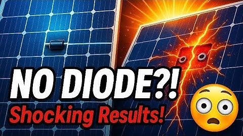 Solar Panel Battery Charging: Why You MUST Use a Diode! (Blocking Diode Explained)