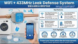 FrankEver BV03P Aqua Smart Valve Leak Guard Kit