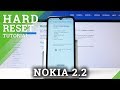 How to Hard Reset Nokia 2.2 Using Build in Android Tool – NOKIA 2.2 Factory Reset