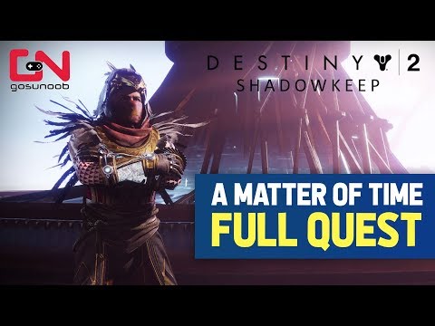 Video: Destiny 2 A Matter Of Time Quest-trinn: Hvor Finner Du Osiris Og Cabal På Tangled Shore