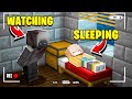 We found a Stalker living in her Minecraft Base.... HE WATCHED HER SLEEP!