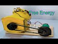 How To Make Free Energy Generator 1.5 Kw 220 Volt With 5 Kw Generator 2 Hp Motor Without Flywheel