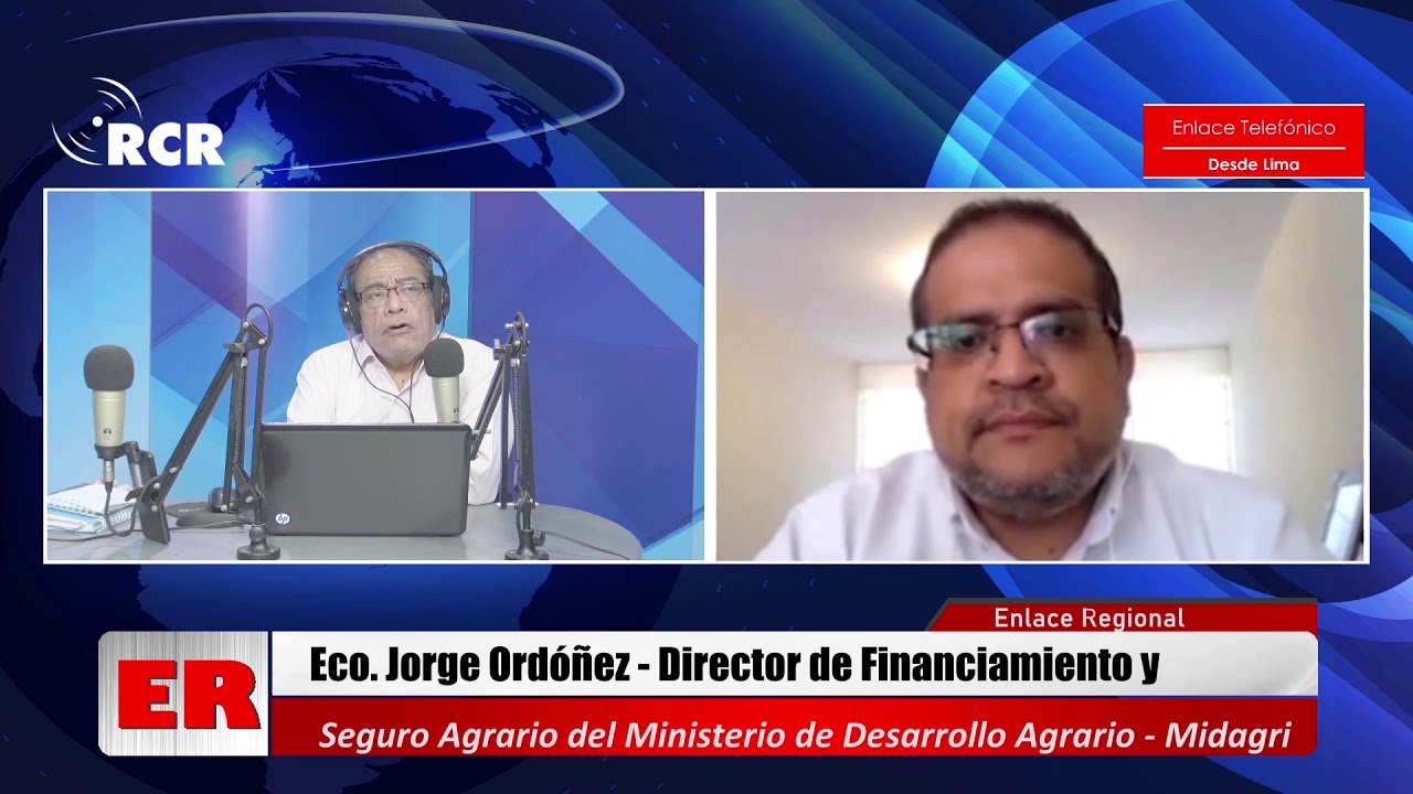 ENTREVISTA A JORGE ORDÓÑEZ, DIRECTOR DE FINANCIAMIENTO Y SEGURO AGRARIO DEL MIDAGRI