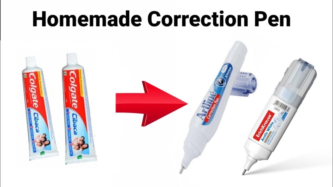 White Correction Pen