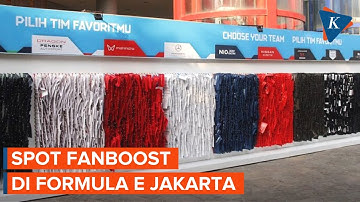 Bantu Pebalap Andalan dengan Fanboost di Formula E Jakarta