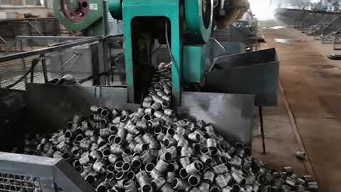 The Threading Process of Malleable Iron Fittings