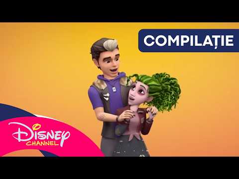 🌀 Spiritul școlii | ZOMBI: Seria Re-Animată [COMPILAȚIE] | Disney Channel România