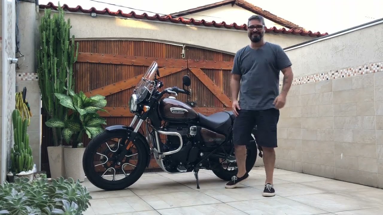 Apoio de Descanço central da Royal Enfield Meteor 350