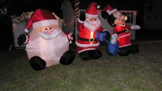 Maria's Christmas Display 2009 by mariaproductions2009 239 views 14 years ago 3 minutes, 52 seconds
