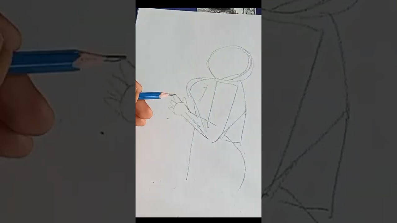 Drawing ADA WONG bearhugged