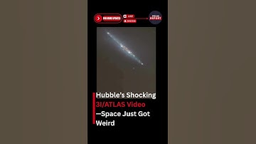 3I/Atlas Video from Hubble telescope