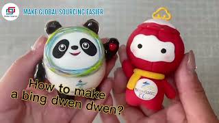 DIY Bing Dwen Dwen! Most Popular Mascot | Beijing 2022 Winter Olympics