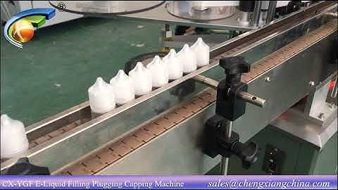 CX-YGF E liquid filling plugging capping machine