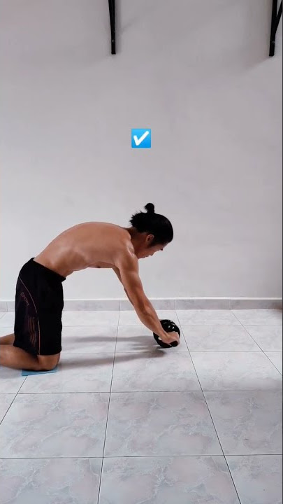 Tips pake abs roller