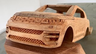 [Part I] ช่างไม้เวียดนามสร้างรถยนต์ Range Rover Sport 2023 - Woodworking Art