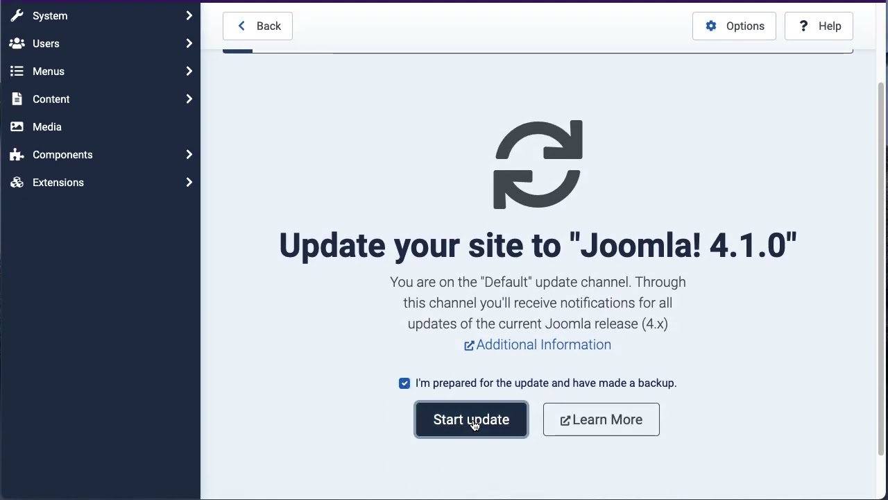 Joomla Latest Stable Version