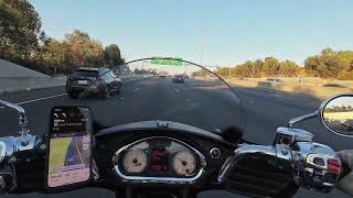 Commute highlights on my 2015 Indian Chieftain