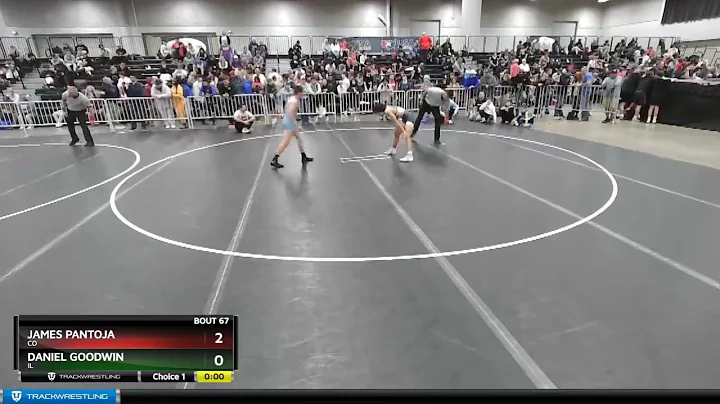 106 Lbs Champ. Round 1 - Daniel Goodwin, IL Vs Jam...