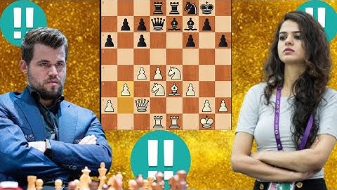 First class Magnus Carlsen vs Tania Sachdev 1
