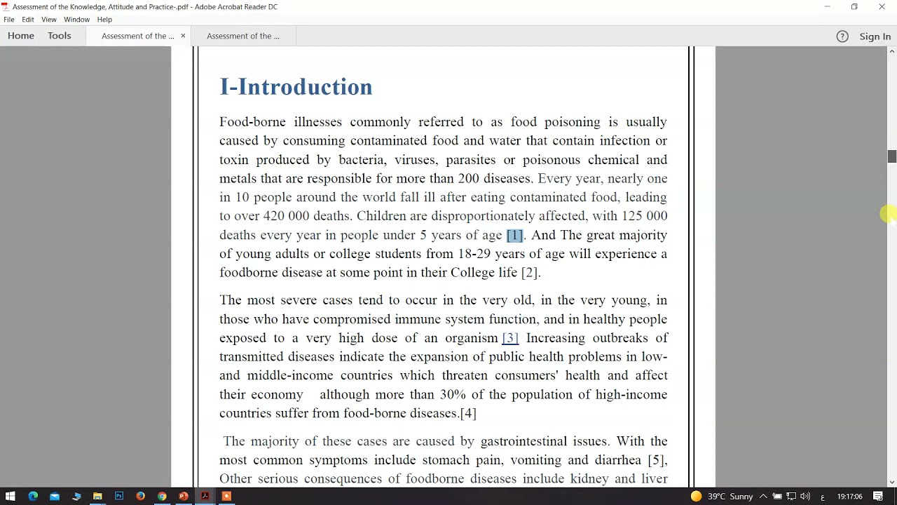 كيفية عمل بحث - كتابة فقرات البحث- طب مجتمع عملي