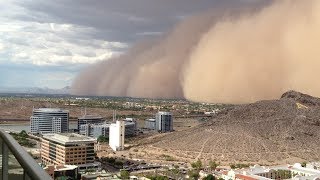 Massive Dust Storm in Arizona (Haboob)