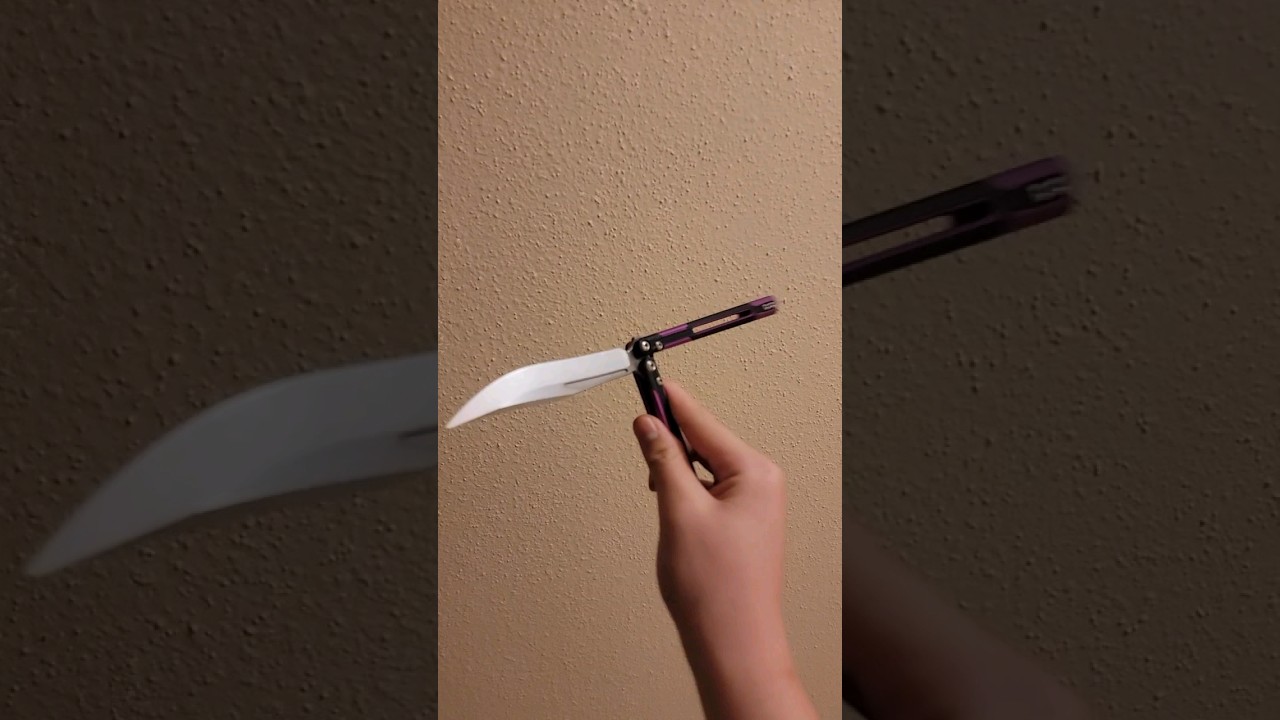 How To Do - Balisong Fan Opening Trick 🪭