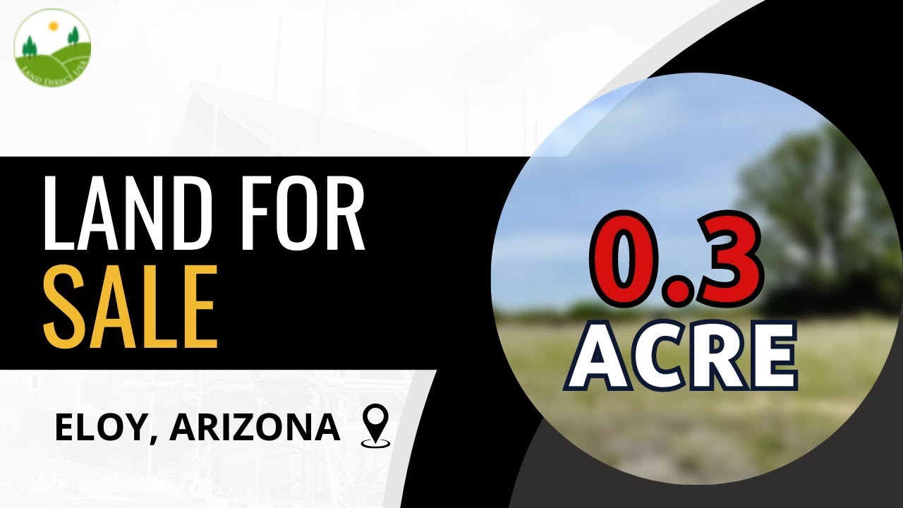 0.3 acre land for sale in Eloy, Arizona [40319057] YouTube