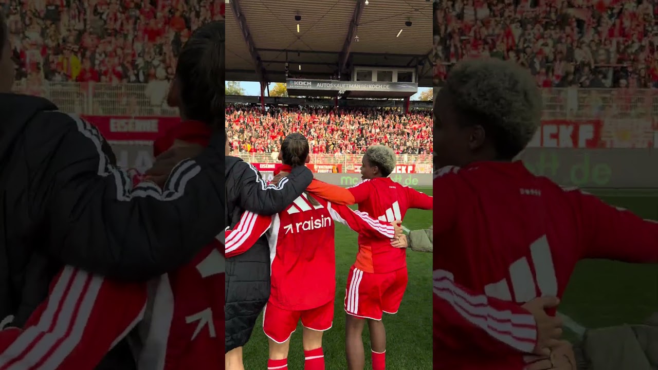 Gemeinsam Heimsiege feiern 🥰❤️🤍 #FCUnion #Union