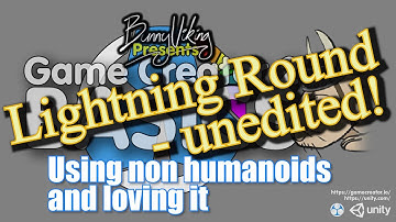Gamce Creator Basics - Using non humanoids and loving it - Lightning Round #gamecreator2 #unity