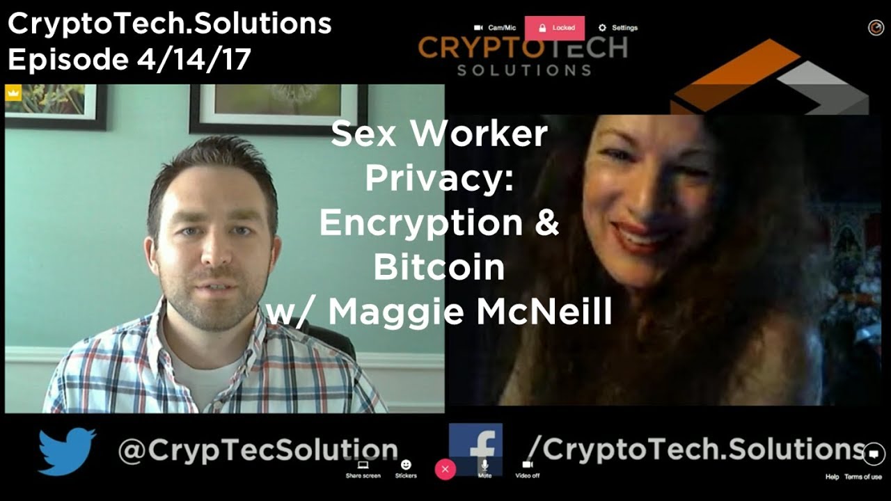 Sex Worker Privacy Encryption And Bitcoin With Maggie Mcneill Youtube 