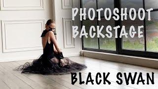 Black Swan - Ballet Photoshoot Backstage
