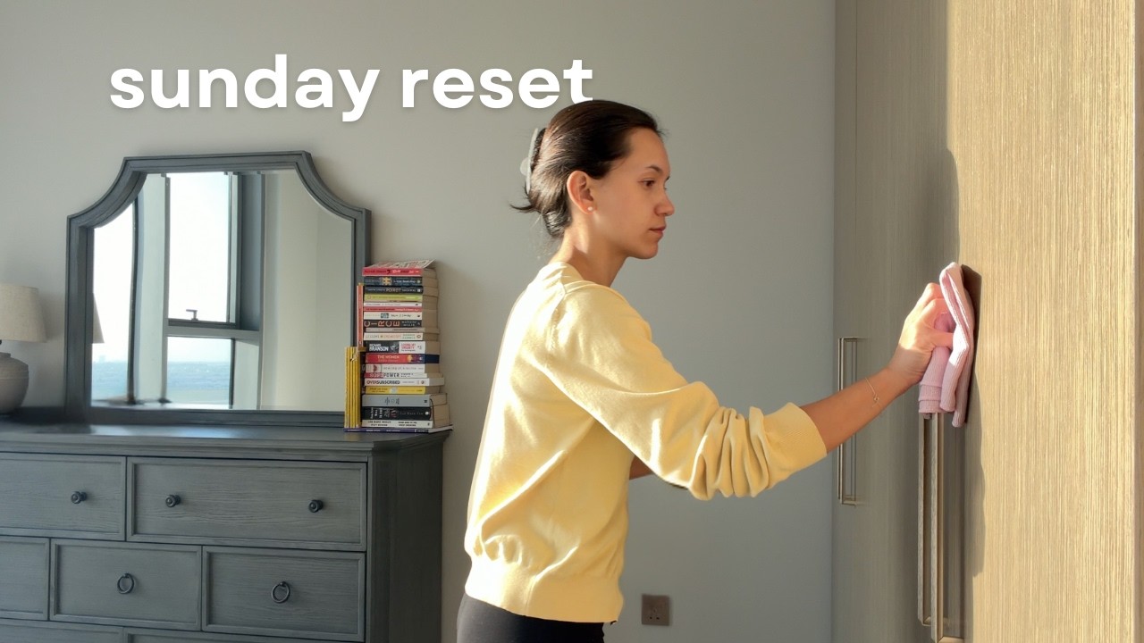 Sunday Reset Vlog | Cleaning, Meal Prep & Banana Bread