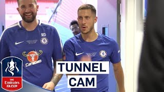 Extended Tunnel Cam As Chelsea Win The FA Cup! | Chelsea 10 Manchester United | Emirates FA Cup