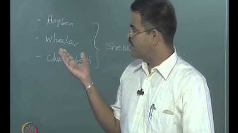 Mod-01 Lec-07 Wave forces, Current