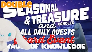 DOUBLE Season Candles, Treasure Cakes  and Daily Quests | Vault of knowledge | SkyCotl | NoobMode screenshot 5