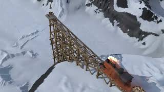 Train Simulation   Houdini FX  ( Back to the Future 3 ) screenshot 3