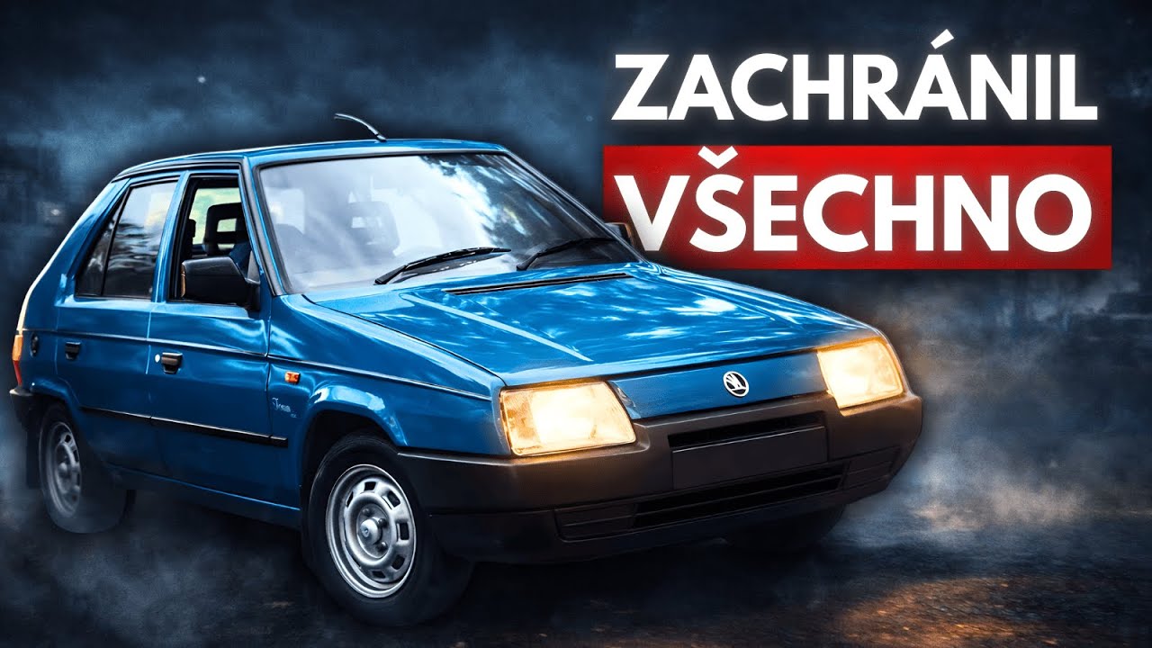 Škoda Favorit: Příběh o záchraně na poslední chvíli, kterou nikdo nečekal