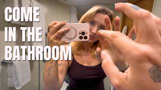ASMR Tour My Cruise Ship Bathroom With Me 🚢🤫