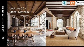 3ds Max 2023 Metal Material Tutorial | Create Realistic Metals with Physical Materials